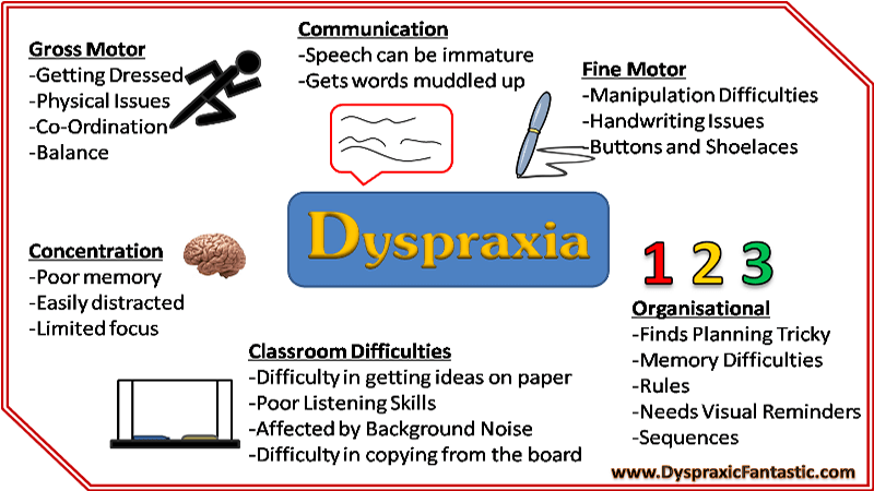 Dyspraxia Chart